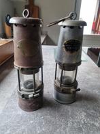 Antieke Wolf Mijnwerkerslampen - Victor Kent, Antiek en Kunst, Ophalen of Verzenden