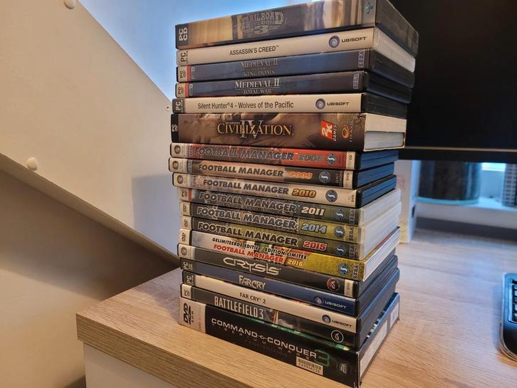 Retro PC Games Collectie, Spelcomputers en Games, Games | Pc, Gebruikt, Strategie en Constructie, 1 speler, Vanaf 12 jaar, Online