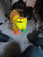 Kleurrijk Bulldog Beeld - Uniek Kunstobject, Antiek en Kunst, Ophalen of Verzenden