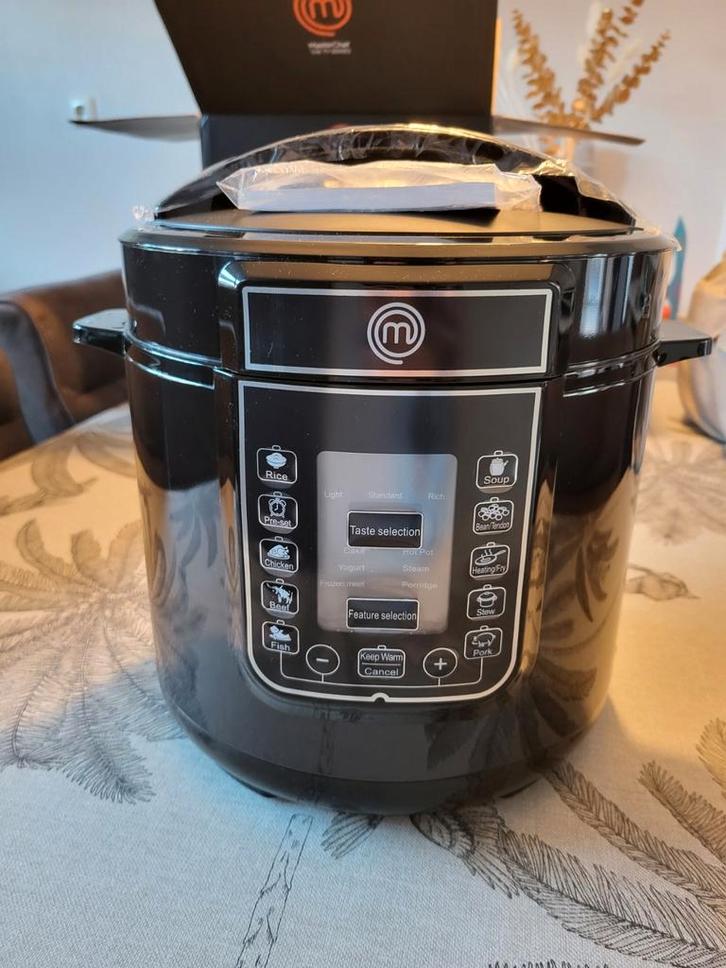 Masterchef Slowcooker - Nieuw in doos!, Witgoed en Apparatuur, Slowcookers, Nieuw, Timer, Ophalen of Verzenden