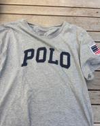 T-shirt Ralph Lauren Polo grijs mt 150, Ophalen of Verzenden, Zo goed als nieuw, Grijs, Korte mouw