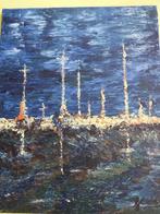 Schilderij Zeezicht, Antiek en Kunst, Ophalen