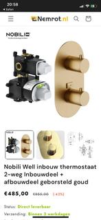 Nobili Well inbouw thermostaat 2-weg Inbouwdeel, Doe-het-zelf en Verbouw, Sanitair, Ophalen of Verzenden, Nieuw, Douche