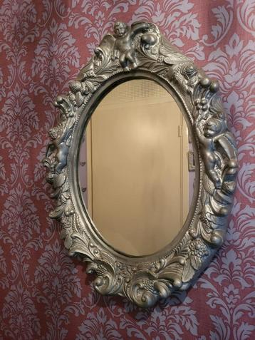 Antieke spiegel engelen - barok stijl - vintage  beschikbaar voor biedingen