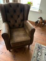 Mooie urban sofa stoel leer landelijke stijl, Huis en Inrichting, Ophalen, Zo goed als nieuw, 75 tot 100 cm, Leer