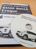 Werkplaats range rover evoque, Auto diversen, Handleidingen en Instructieboekjes, Ophalen of Verzenden