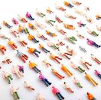 Maquette poppetjes 1:100 , KLEUR 40st. (model mensen), Verzenden, Nieuw, 1:50 of kleiner, Figuur of Figuren