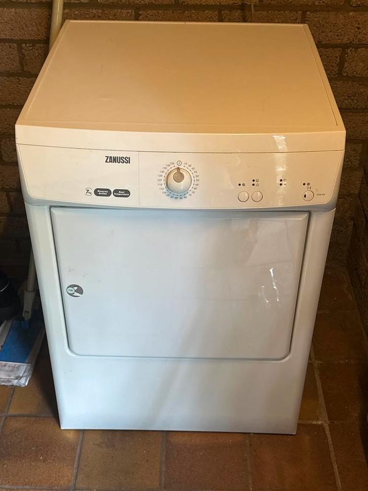Zanussi Droger - Gebruikt, Witgoed en Apparatuur, Wasdrogers, Gebruikt, Condens, Voorlader, 6 tot 8 kg, 85 tot 90 cm, Ophalen