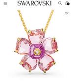 Nieuwe Swarovski Flower Necklace, Nieuw, Ophalen of Verzenden, Goud, Overige kleuren