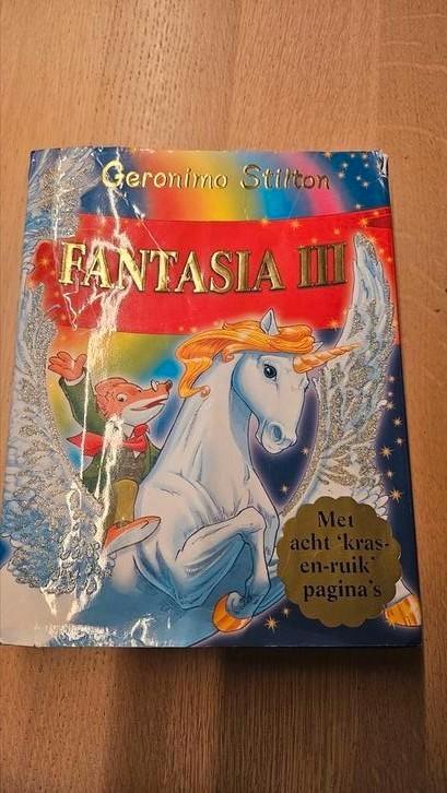 Geronimo Stilton - Fantasia III, Boeken, Kinderboeken | Jeugd | onder 10 jaar, Gelezen, Ophalen of Verzenden
