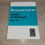 Zundapp Sleutelboekje Bootsmotor typ 304 uitgave 06-1977, Verzenden, Gebruikt
