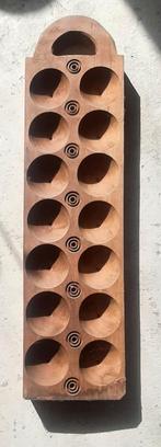 Handgemaakt Mancala Bord, Een of twee spelers, Ophalen of Verzenden, Gebruikt