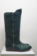 GOLDEN GOOSE Cowboy Boots Maat 38, Kleding | Dames, Schoenen, Hoge laarzen, Verzenden, Zo goed als nieuw, Groen