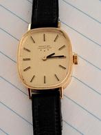 Dames Horloge Pontiac 585 goud leer bandje, Sieraden, Tassen en Uiterlijk, Overige merken, Goud, Ophalen of Verzenden
