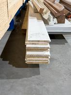 Restpartij 9 stuks grenen vellingdelen planken gegrond, Doe-het-zelf en Verbouw, Hout en Planken, Minder dan 25 mm, Grenen, Ophalen of Verzenden