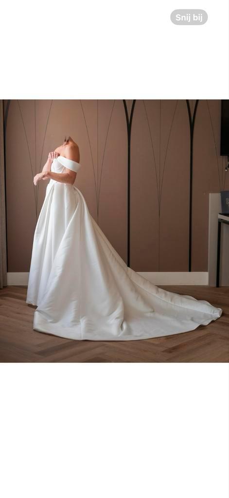 Modeca Bruidsjurk - Prachtige Trouwjurk, Kleding | Dames, Trouwkleding en Trouwaccessoires, Zo goed als nieuw, Trouwjurk, Wit