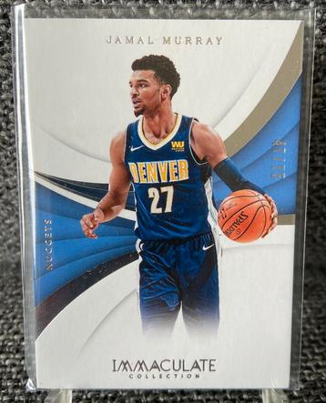 Jamal Murray /75 Panini NBA basketball card Denver Nuggets