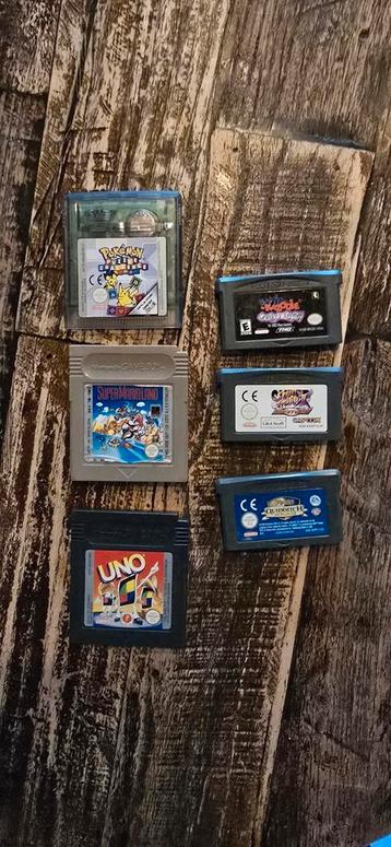 GB, GBC & GBA Games - Diverse Titels beschikbaar voor biedingen