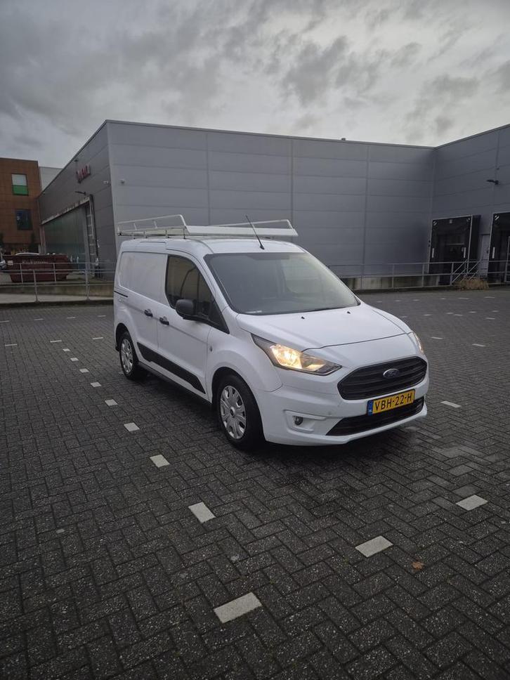 Ford Transit Connect L1 1.5 Tdci 75pk 2019 Wit, Auto's, Bestelauto's, Particulier, Achteruitrijcamera, Airconditioning, Bluetooth