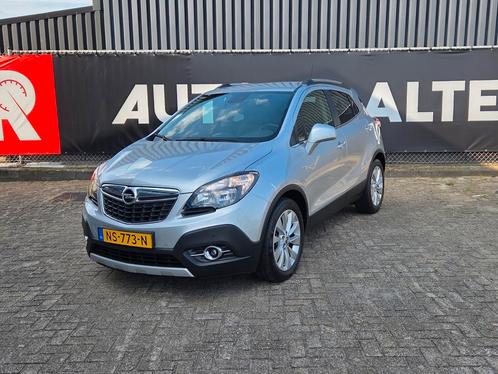Opel Mokka 1.4 Turbo Cosmo Leer/Stoelvw/Stuurvw Apk 09-2025, Auto's, Opel, Bedrijf, Mokka, ABS, Airbags, Airconditioning, Bluetooth