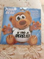 Funny Bear Raamsticker - Nieuw in verpakking!, Ophalen of Verzenden, Nieuw
