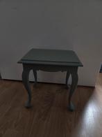 Sierlijk tafeltje, lichtgroen krijtverf, Huis en Inrichting, Tafels | Bijzettafels, Ophalen