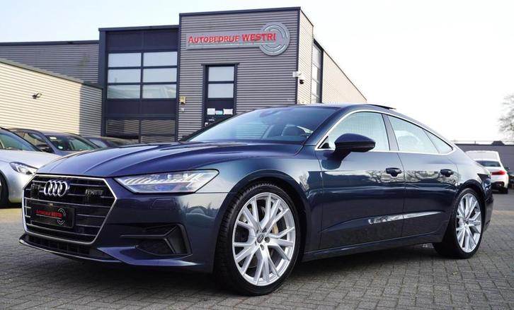 Audi A7 Sportback 55 TFSI quattro Pro Line Plus | Panorama s, Auto's, Audi, Bedrijf, Te koop, A7, 4x4, ABS, Achteruitrijcamera