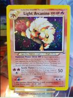 Light Arcanine 12/105 Neo Destiny set - MP, Ophalen of Verzenden, Gebruikt, Losse kaart, Foil