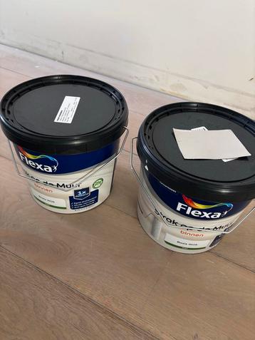 Flexa Verf strak op de muur Lichtgrijs 10 liter - Nieuw! beschikbaar voor biedingen
