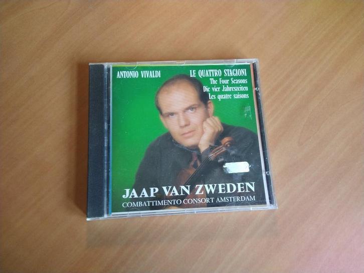 CD Antonio Vivaldi - Jaap van Zweden -De Vier Jaargetijden, Cd's en Dvd's, Cd's | Klassiek, Zo goed als nieuw, Overige typen, Barok