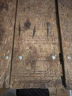 Industriële Handgemaakte Tafel, Ophalen, Gebruikt