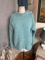Penn&Ink NY. Trui en sjaal Turkoois maat S oversized, Ophalen of Verzenden, Zo goed als nieuw, Maat 38/40 (M)