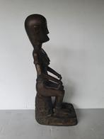 bronzen of messing beeld van Afrikaanse vrouw - 24 cm hoog, Antiek en Kunst, Kunst | Beelden en Houtsnijwerken, Ophalen of Verzenden