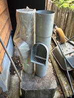 Zinken HWA met Bladvanger - 100mm, Doe-het-zelf en Verbouw, Buizen en Afvoer, Afvoer, Gebruikt, Ophalen of Verzenden, Zink