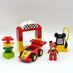 Duplo 10843 - Mickey Mouse Raceauto, Ophalen of Verzenden, Gebruikt, Complete set, Duplo
