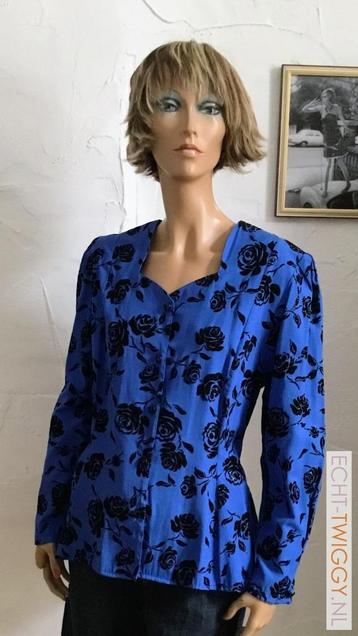Geweldige vintage blouse 80's/90's maat 42 beschikbaar voor biedingen