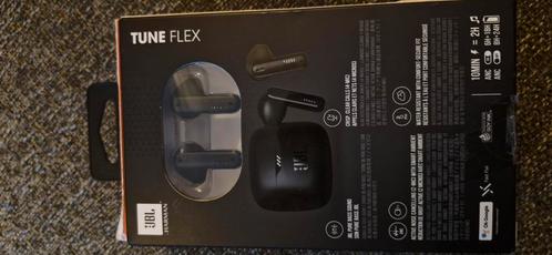 JBL TUNE FLEX ZWART, Audio, Tv en Foto, Koptelefoons, Nieuw, Overige merken, Draadloos, Bluetooth, Ophalen of Verzenden