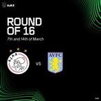 1 kaart Ajax Aston Villa 1e ring, Tickets en Kaartjes, November, Eén persoon