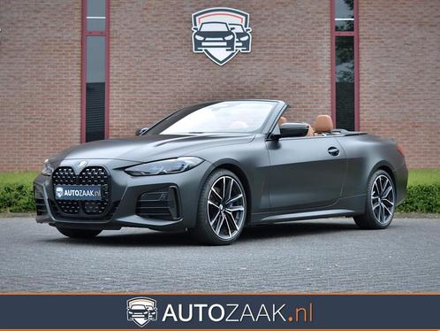 BMW 4-serie Cabrio M440i xDrive High Executive | Dravitgrau, Auto's, BMW, Bedrijf, Te koop, 4-Serie, 360° camera, 4x4, ABS, Achteruitrijcamera
