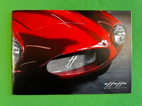 FF eFFeFFe Berlinetta Brochure met persdocumentatie en CD, Verzamelen, Automerken, Motoren en Formule 1, Nieuw, Formule 1, Ophalen of Verzenden