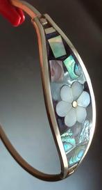 Zeer fraai vintage Alpaca Mexico Silver armband, Ophalen of Verzenden