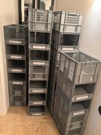 Magazijnkratten - opbergkratten - stapelkratten, Doe-het-zelf en Verbouw, Kratten en Dozen, Ophalen, Gebruikt, 40 tot 60 cm, 50 tot 75 cm