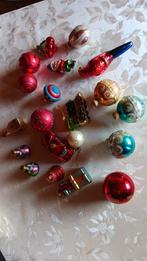 Vintage kerstballen, Diversen, Kerst, Ophalen of Verzenden, Zo goed als nieuw