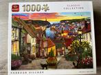 Puzzel King Harbour village, Hobby en Vrije tijd, Denksport en Puzzels, Ophalen of Verzenden, 500 t/m 1500 stukjes, Gebruikt, Legpuzzel