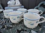 5 losse kopjes Forget-me-not servies Libelle, Ophalen of Verzenden, Zo goed als nieuw, Overige stijlen, Kop(pen) en/of Schotel(s)