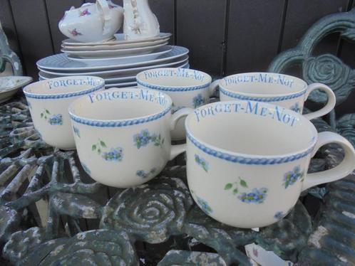 5 losse kopjes Forget-me-not servies Libelle, Huis en Inrichting, Keuken | Servies, Zo goed als nieuw, Kop(pen) en/of Schotel(s)