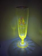 Mangaanglas Bierglas 3 Hoefijzers - 20cm, Antiek en Kunst, Ophalen of Verzenden