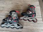 Inline skates Nijdam junior maat 30-33, Kinderen en Baby's, Speelgoed | Buiten | Rolschaatsen, Ophalen, Verstelbaar, Gebruikt
