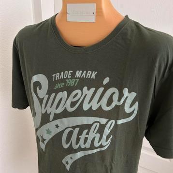 NIEUW prachtig Superior shirt groen maat xl AKTIE Superdry ? beschikbaar voor biedingen