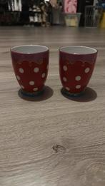 Blond Amsterdam 2x roze mok, gouden randje zonder oor, Huis en Inrichting, Keuken | Servies, Ophalen, Blond Amsterdam, Zo goed als nieuw